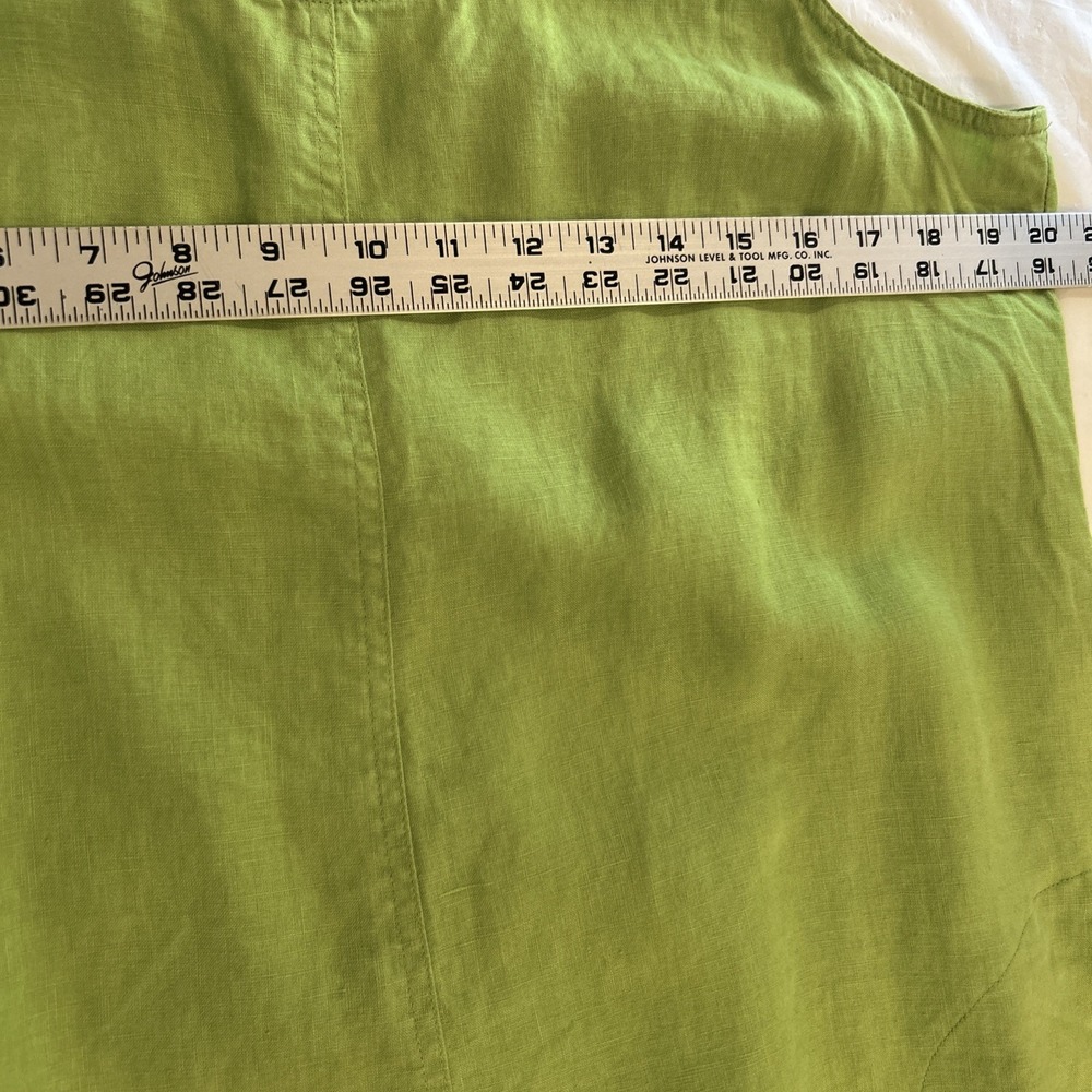 J. Jill Sleeveless Midi Dress in Green - Picture 5 of 8